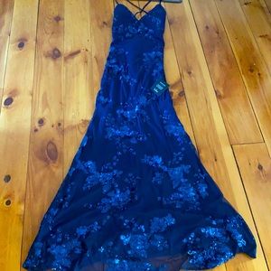 Navy Blue Dress